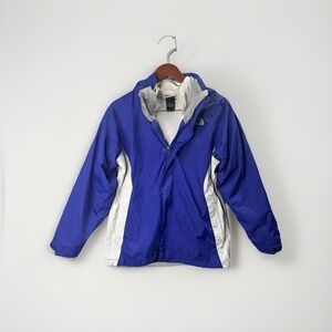 The North Face Girls L 14/16 Purple Hyvent 3-n-1 Winter Ski Fleeced Lined Jacket